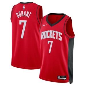 Nike Rockets Red and Black Jersey